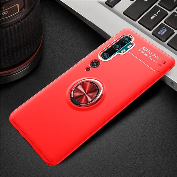 

Чехол Fiji Hold для Xiaomi Mi Note 10 / Mi Note 10 Pro (Mi CC9 Pro) бампер накладка с подставкой Red