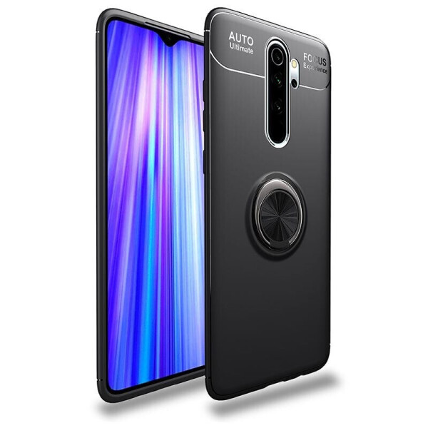 

Чехол Fiji Hold для Xiaomi Redmi Note 8 Pro бампер накладка с подставкой Black
