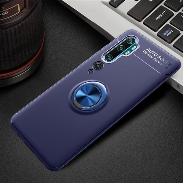 

Чехол Fiji Hold для Xiaomi Mi Note 10 / Mi Note 10 Pro (Mi CC9 Pro) бампер накладка с подставкой Blue