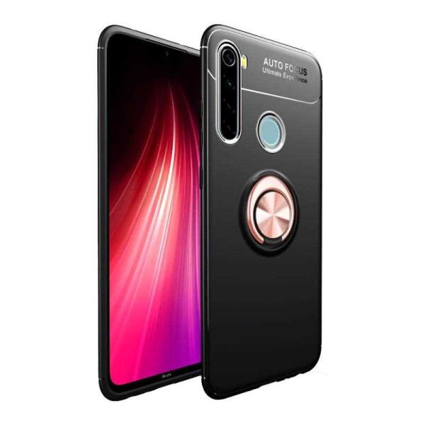 

Чехол Fiji Hold для Realme 5 Pro бампер накладка с подставкой Black-Gold