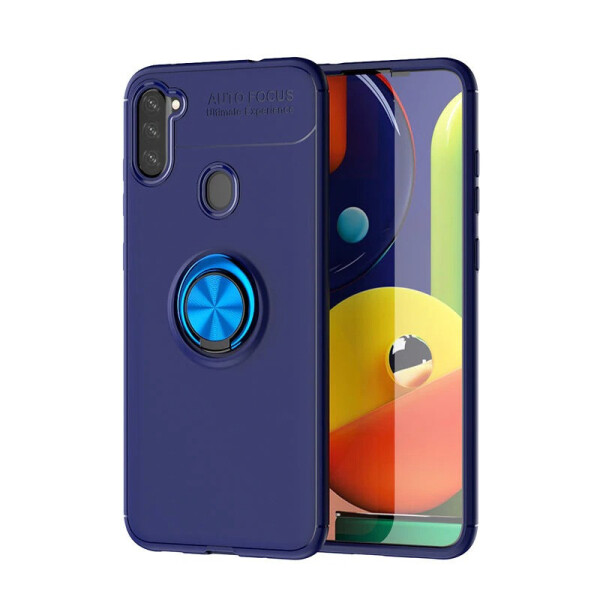 

Чехол Fiji Hold для Samsung Galaxy A11 (A115) бампер накладка с подставкой Blue