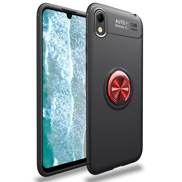 

Чехол Fiji Hold для Honor 8S Prime (2020) бампер накладка с подставкой Black-Red