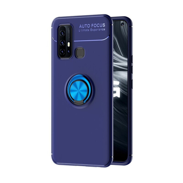

Чехол Fiji Hold для Vivo Y30 бампер накладка с подставкой Blue