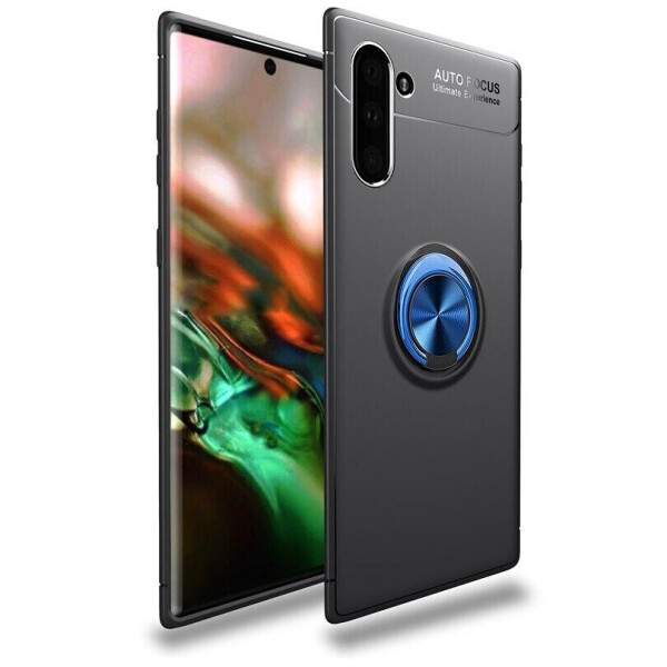 

Чехол Fiji Hold для Samsung Galaxy Note 10 (N970) бампер накладка с подставкой Black-Blue