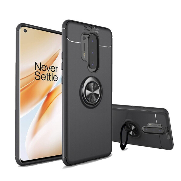 

Чехол Fiji Hold для OnePlus 8 Pro бампер накладка с подставкой Black