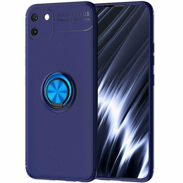 

Чехол Fiji Hold для Realme C11 бампер накладка с подставкой Blue