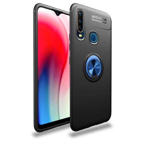 

Чехол Fiji Hold для Vivo Y11 бампер накладка с подставкой Black-Blue