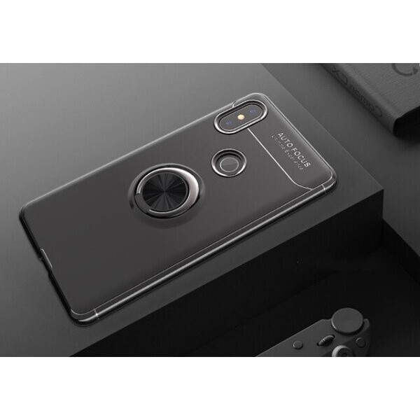 

Чехол Fiji Hold для Xiaomi Redmi Note 5 / Note 5 Global / Note 5 Pro бампер накладка с подставкой Black
