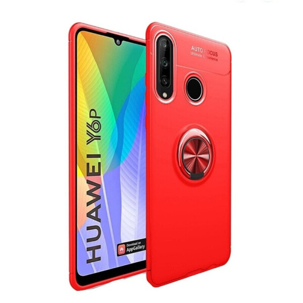 

Чехол Fiji Hold для Huawei Y6p бампер накладка с подставкой Red