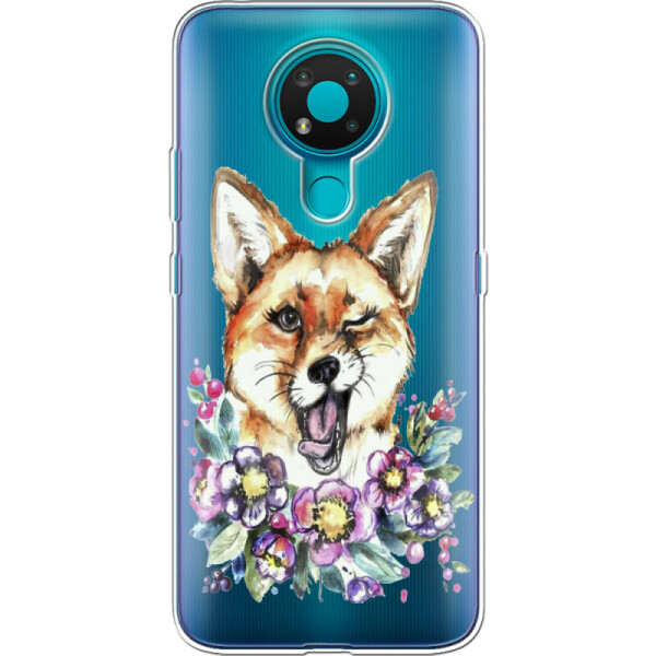 

Силиконовый чехол BoxFace Nokia 3.4 Winking Fox (41292-cc13)