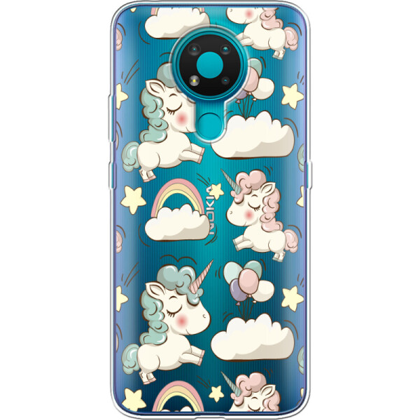 

Силиконовый чехол BoxFace Nokia 3.4 Unicorns (41292-cc2)