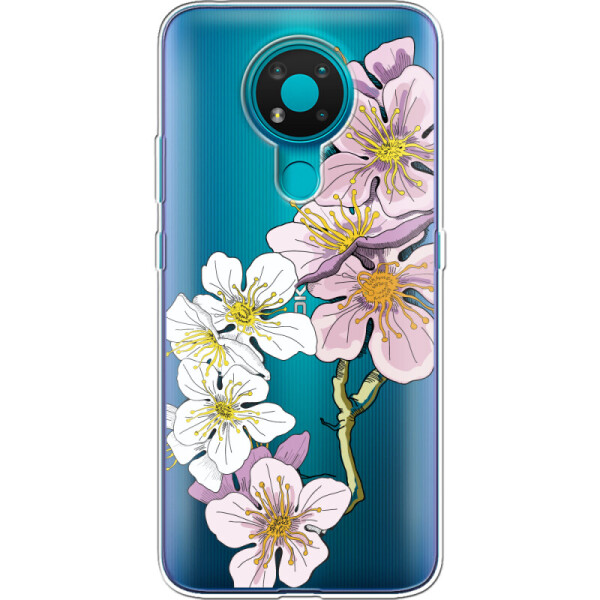 

Силиконовый чехол BoxFace Nokia 3.4 Cherry Blossom (41292-cc4)
