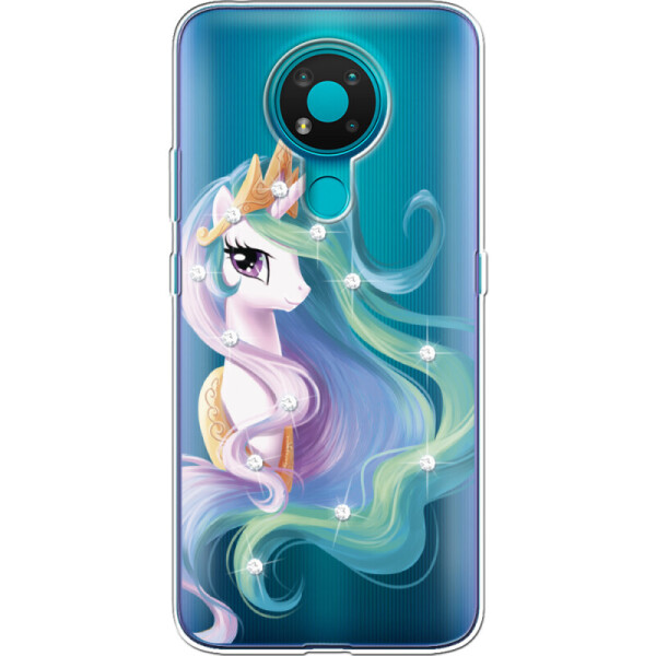 

Силиконовый чехол BoxFace Nokia 3.4 Unicorn Queen (41292-rs3)