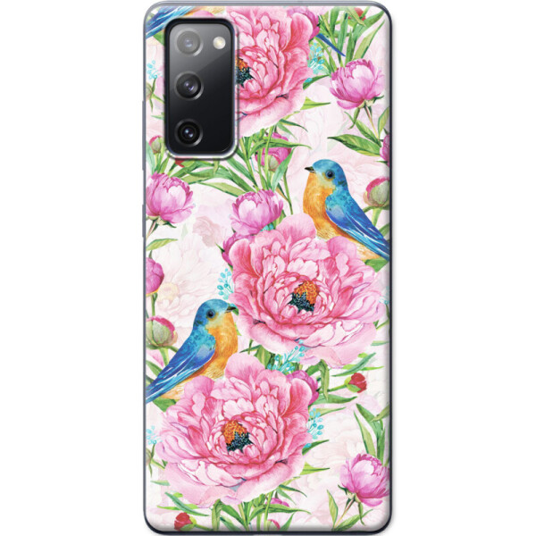 

Силиконовый чехол BoxFace Samsung G780 Galaxy S20 FE Birds and Flowers (41035-up2376)