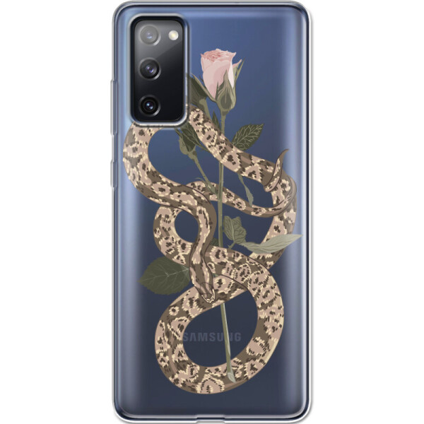 

Силиконовый чехол BoxFace Samsung G780 Galaxy S20 FE Glamor Snake (41035-cc67)