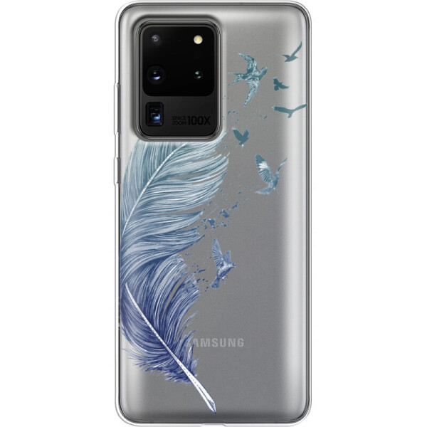 

Силиконовый чехол BoxFace Samsung G988 Galaxy S20 Ultra Feather (38878-cc38)