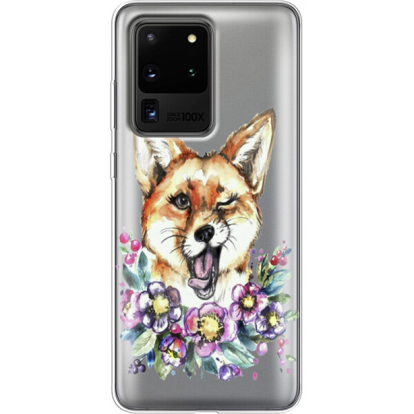 

Силиконовый чехол BoxFace Samsung G988 Galaxy S20 Ultra Winking Fox (38878-cc13)