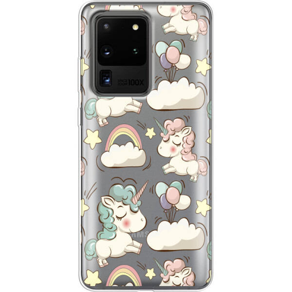

Силиконовый чехол BoxFace Samsung G988 Galaxy S20 Ultra Unicorns (38878-cc2)