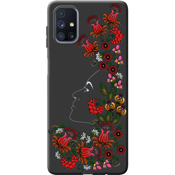 

Силиконовый чехол BoxFace Samsung M515 Galaxy M51 3D Ukrainian Muse (40937-bk64)