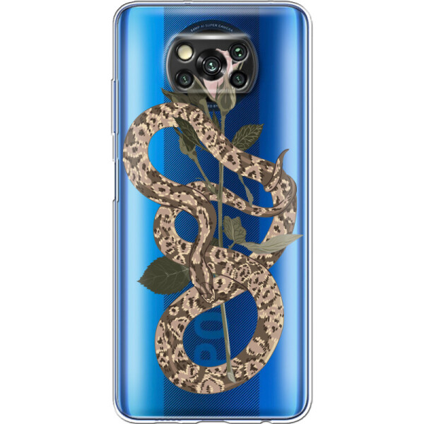 

Силиконовый чехол BoxFace Xiaomi Poco X3 Glamor Snake (41288-cc67)