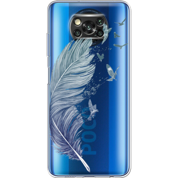 

Силиконовый чехол BoxFace Xiaomi Poco X3 Feather (41288-cc38)