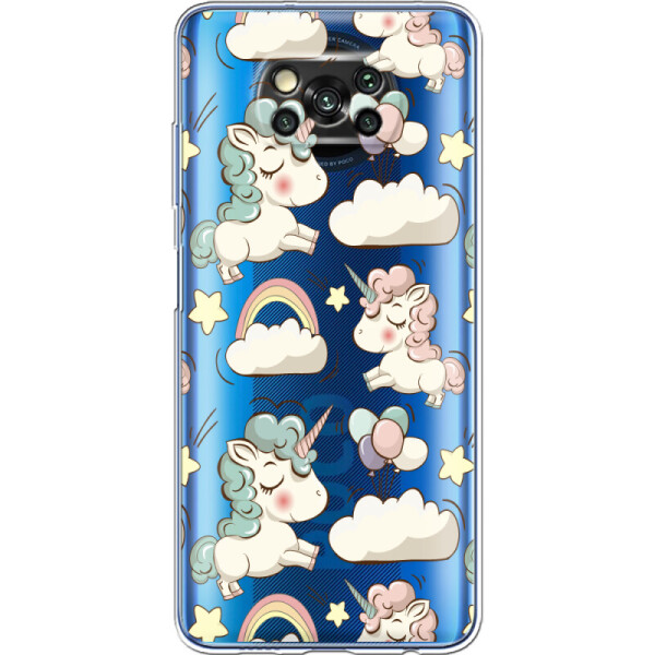 

Силиконовый чехол BoxFace Xiaomi Poco X3 Unicorns (41288-cc2)