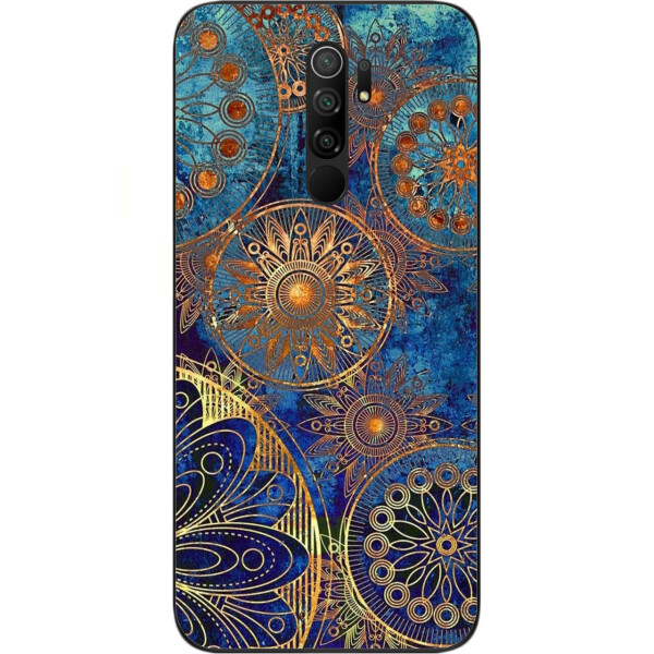 

Силиконовый чехол бампер Amstel для Xiaomi Redmi 9 с картинкой Круги винтаж