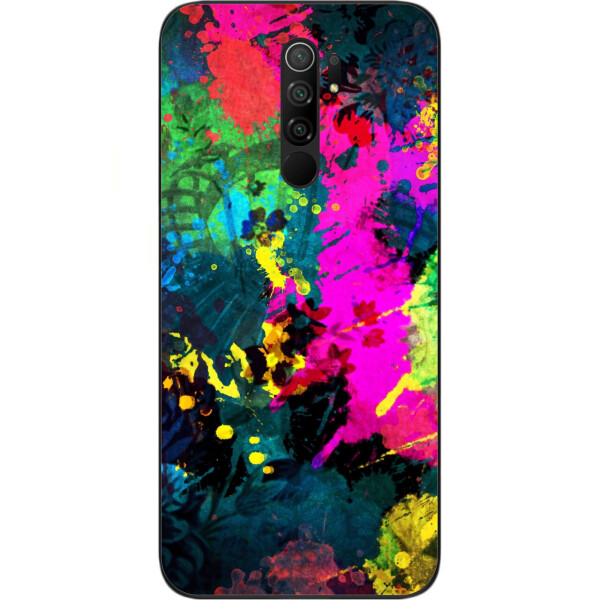 

Силиконовый чехол бампер Amstel для Xiaomi Redmi 9 с картинкой Яркая абстракция