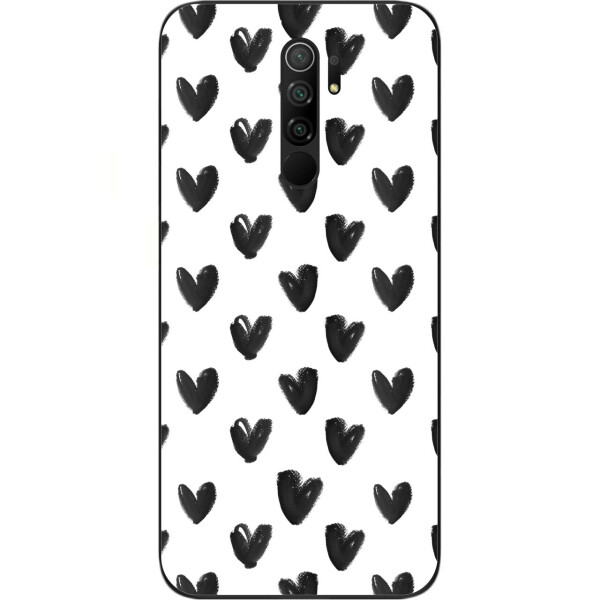 

Силиконовый чехол бампер Amstel для Xiaomi Redmi 9 с картинкой Сердца
