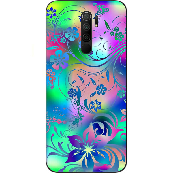 

Чехол силиконовый Amstel для Xiaomi Redmi 9 с картинкой Цветочный узор