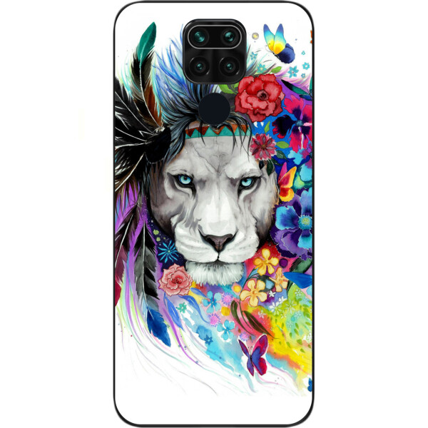 

Силиконовый чехол Amstel для Xiaomi Redmi Note 9 с картинкой Лев
