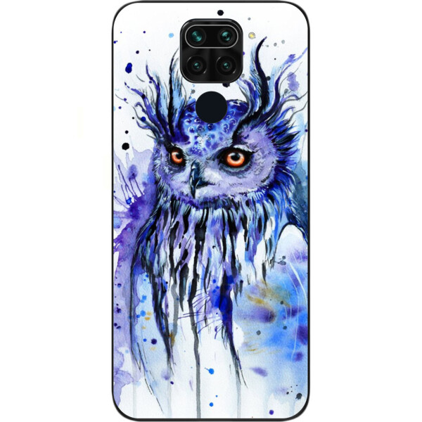 

Силиконовый чехол Amstel для Xiaomi Redmi Note 9 с картинкой Сова акварель
