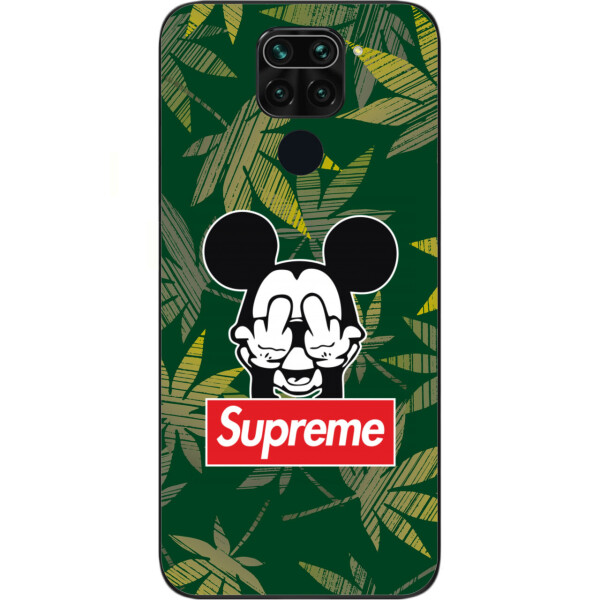 

Чехол силиконовый Amstel для Xiaomi Redmi Note 9 с картинкой Микки Supreme