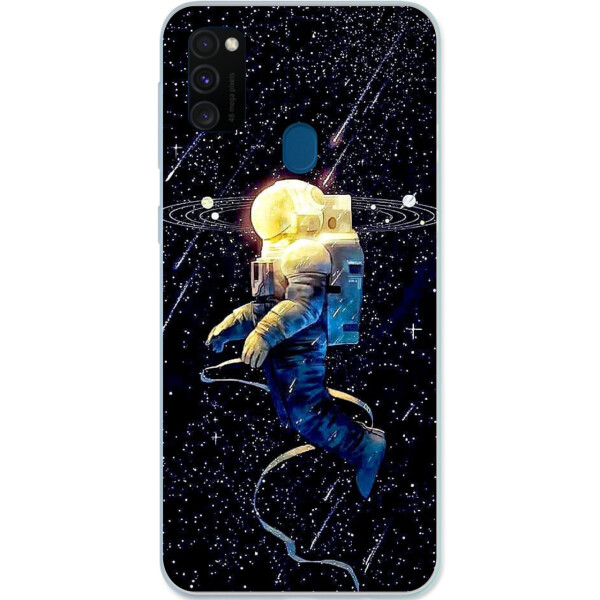 

Силиконовый чехол Amstel с картинкой для Samsung M21 Galaxy M215F Космонавт