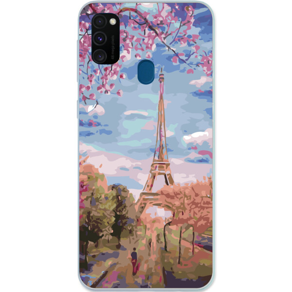 

Чехол бампер силиконовый Amstel для Samsung M21 Galaxy M215F с картинкой Париж