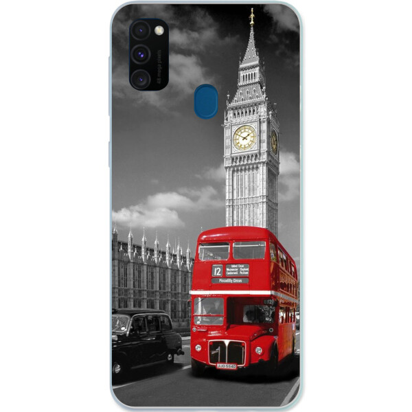 

Чехол бампер силиконовый Amstel для Samsung M21 Galaxy M215F с картинкой Лондон