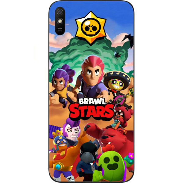 

Силиконовый чехол Amstel с рисунком для Xiaomi Redmi 9A Бравл Старс