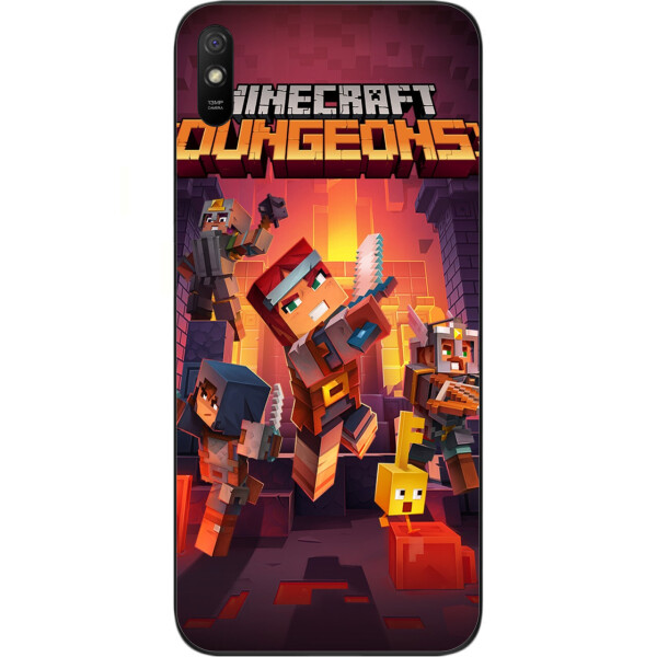 

Силиконовый чехол Amstel с рисунком для Xiaomi Redmi 9A Игры Майнкрафт