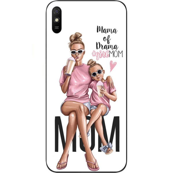 

Бампер силиконовый чехол Amstel для Xiaomi Redmi 9A с картинкой Мама
