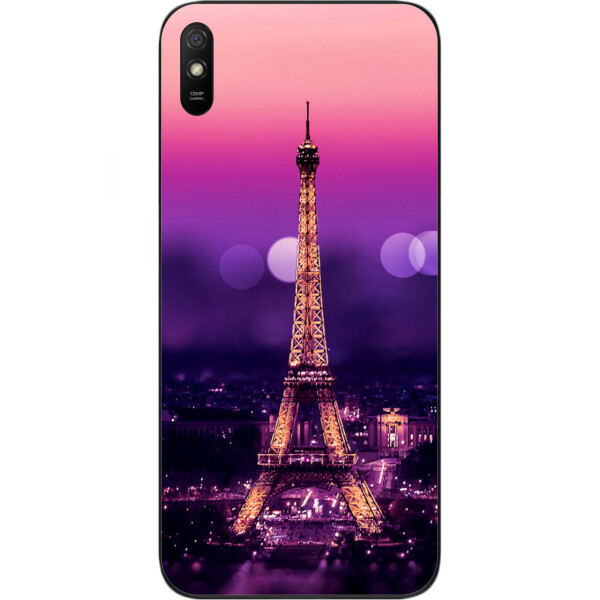 

Бампер силиконовый чехол Amstel для Xiaomi Redmi 9A с картинкой Париж ночью