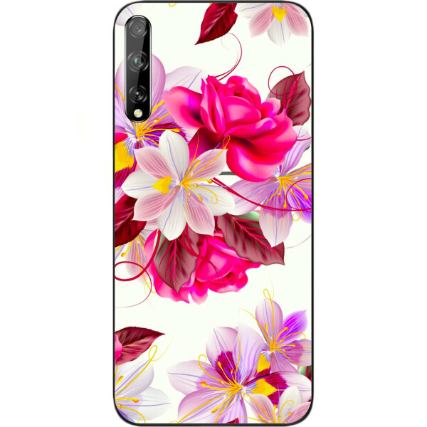 

Силиконовый чехол Amstel для Huawei P Smart S с картинкой Яркие цветы