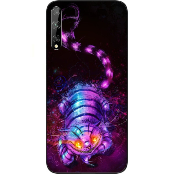 

Силиконовый чехол Amstel для Huawei P Smart S с картинкой Чеширский кот