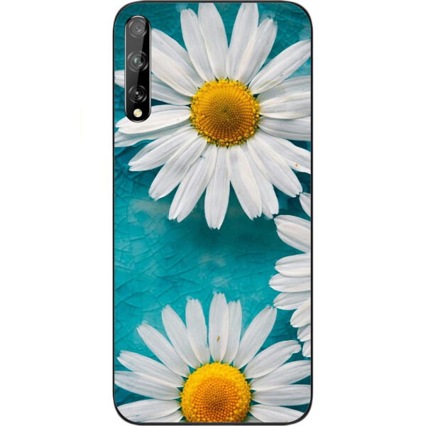 

Силиконовый чехол бампер Amstel для Huawei P Smart S с картинкой Ромашки