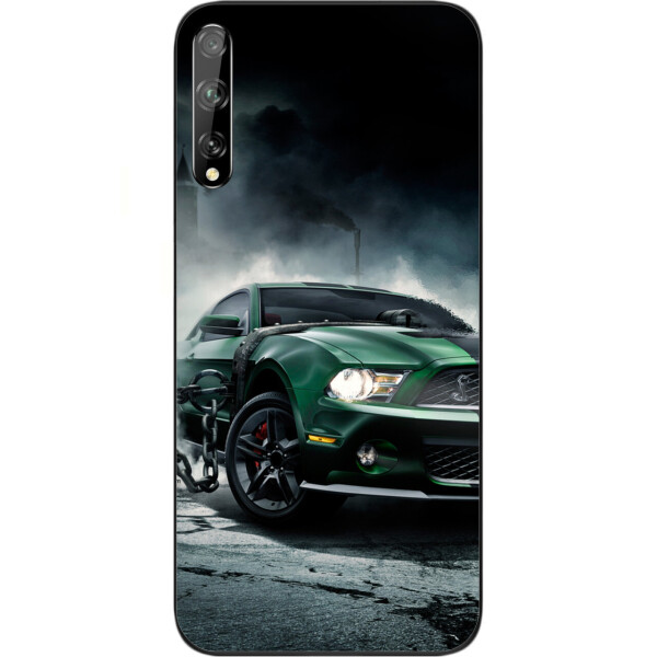 

Чехол силиконовый Amstel для Huawei P Smart S с картинкой Мустанг