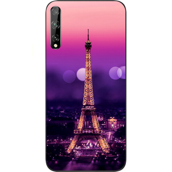 

Бампер силиконовый чехол Amstel для Huawei P Smart S с картинкой Париж ночью