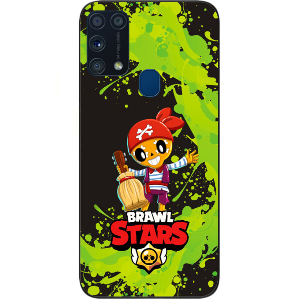 

Силиконовый чехол Amstel с рисунком для Samsung M31 Galaxy M315F Бравл Старс герои Пират поко