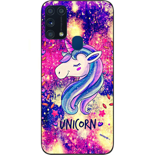 

Силиконовый чехол бампер Amstel для Samsung M31 Galaxy M315F с картинкой Красивый единорог