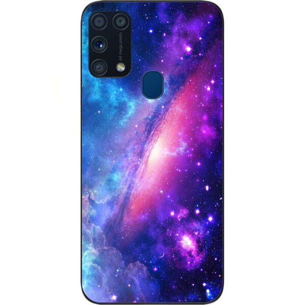 

Силиконовый чехол бампер Amstel для Samsung M31 Galaxy M315F с картинкой Галактика