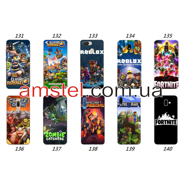 

Силиконовый чехол Amstel с картинкой для ZTE Blade A7 2020 Бравл старс герои Игры