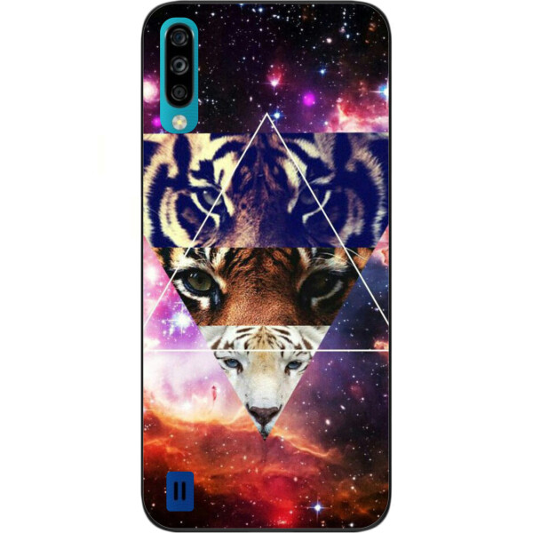 

Силиконовый чехол Amstel для ZTE Blade A7 2020 с картинкой Тигры в треугольнике